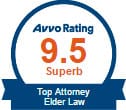 Avvo Rating | 9.5 Superb | Top Attorney Elder Law