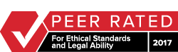 Martindale-Hubbell | Peer Rated For Ethical Standards and Legal Ability | 2017